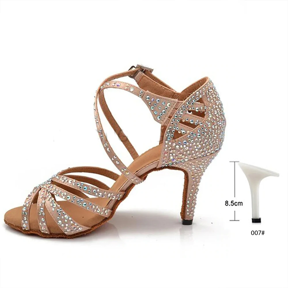 Women Shoes Latin Dance Luxury Brand Woman Shoe Ladies Wedding Sandals For Women Summer 2022 Heels For High Heels Sole Shoes