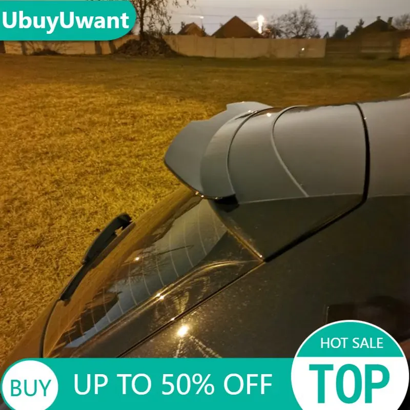 

UBUYUWANT Rear Roof Spoiler For Seat LEON ST Cupra 2012-2017 Hatchback Universal Spoiler ABS Car Tail Wing For Seat LEON MK3 FR