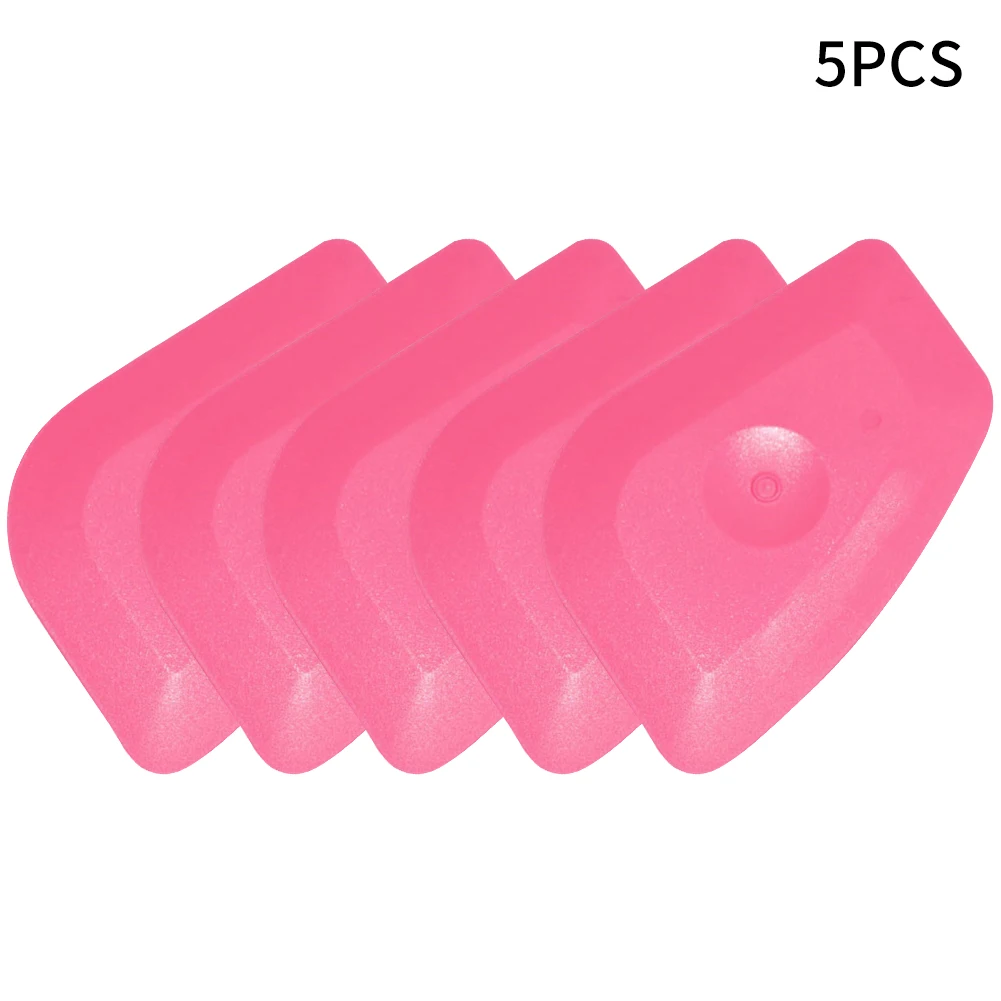 

5pcs Glue Removing Vinyl Film Car Sticker Install Professional Cleaning Foil Squeegee Home Office Window Tints Tool Scraper