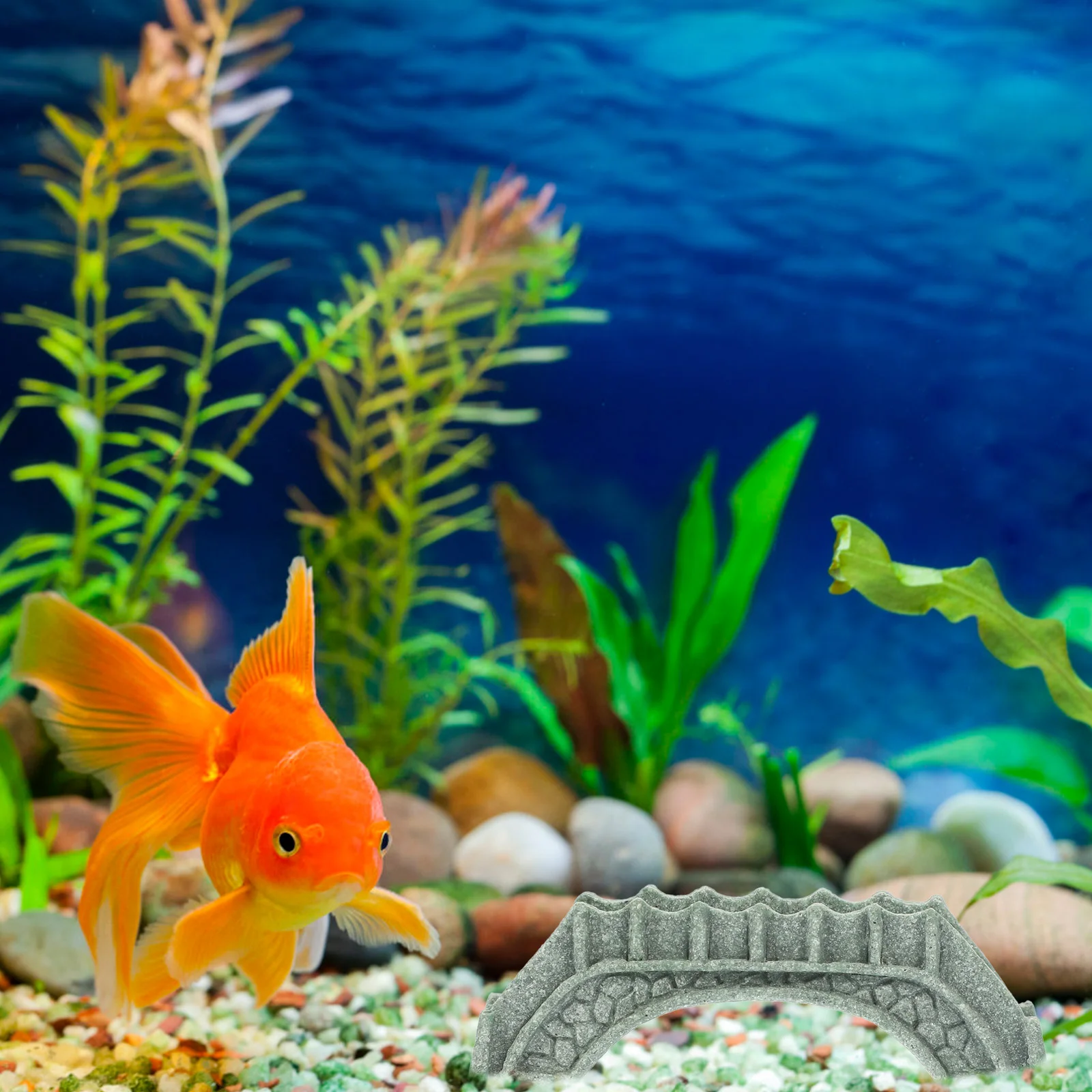 

Japanese Tower Light Decoration Flower Pots Mini Tabletop Ornament Garden Stone Bridge Small Statue Home Decorations