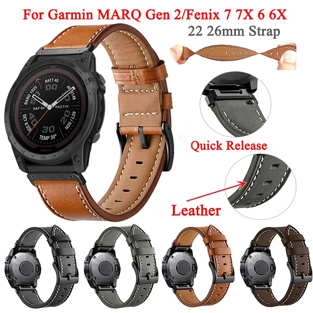 Ремешок для наручных часов Garmin Epix Pro Gen 2/Fenix 6 6X 7 7X 5 5X Plus