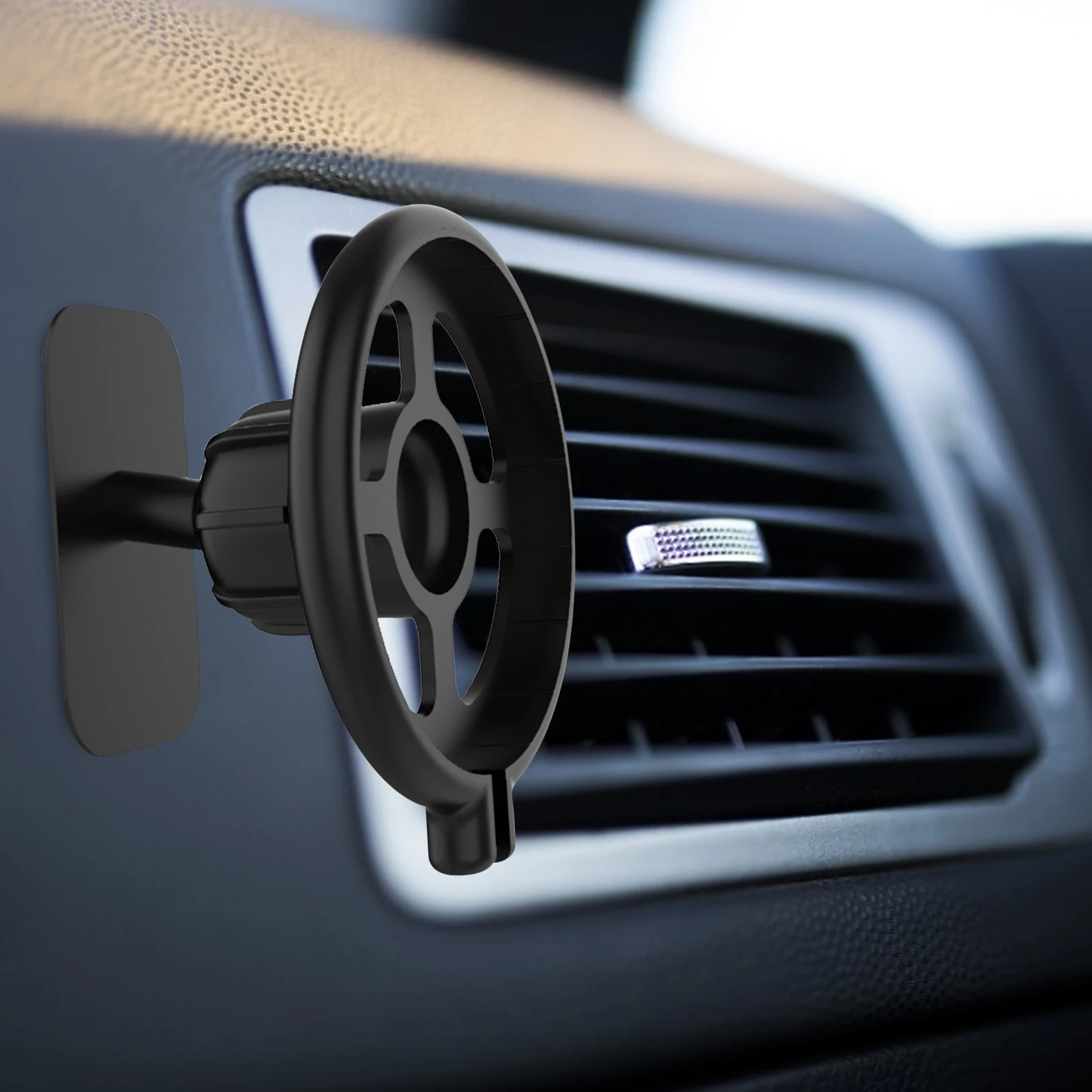 

Wireless Charging For IPhone 12 MagSafe Car Air Vent Mount Wireless Charger Phone Holder Designed