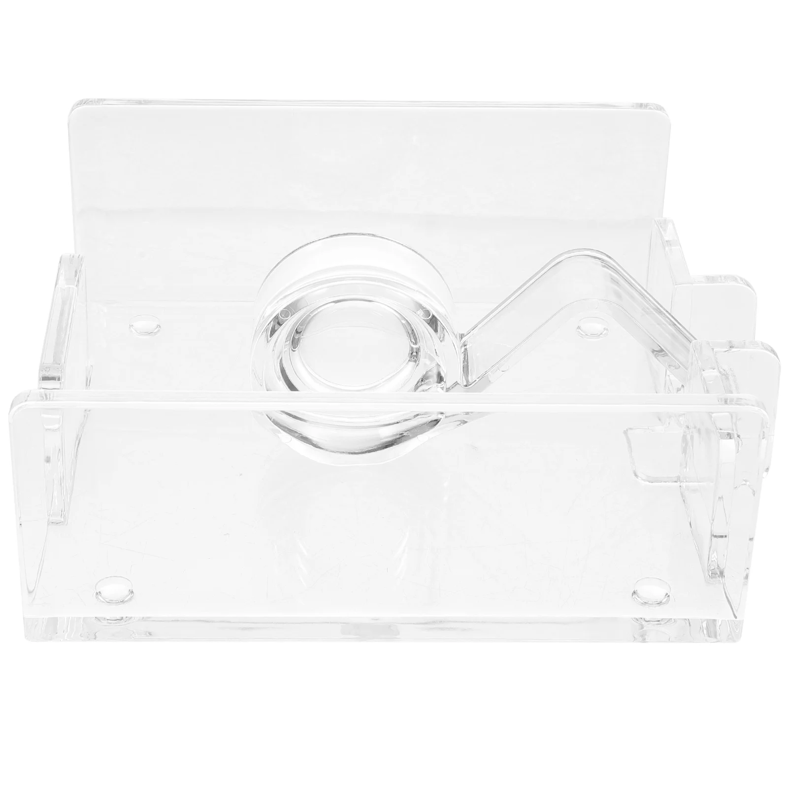 

Napkin Holder Paper Tissue Dispenser Stand Towel Table Acrylic Guest Rack Freestanding Cocktail Desktop Storage Case Tabletop