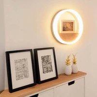 moon nordic night wall lamp for living room outdoor reading led wall light fixtures home decor bathroom applique murale lights