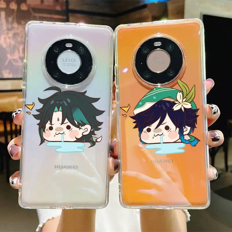 

Top Genshin Impact Cartoon Phone Case for Samsung S20 ULTRA S30 for Redmi 8 for Xiaomi Note10 for Huawei Y6 Y5 cover