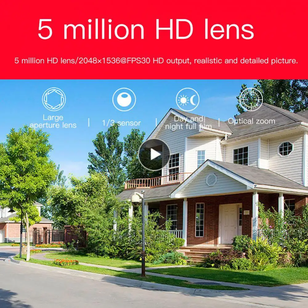 

Support Alarm Function Wireless Wifi Camera Night Vision High-definition Monitoring Cctv Cam Smart Home Surveillance Camera