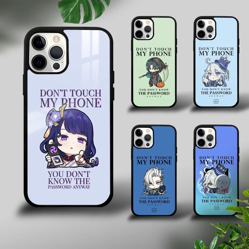 Genshin Impact Wanderer KeQin Phone Case For iPhone 16 15 14 13 12 11 Pro Xs Max Mini Plus Celulares Hard Funda