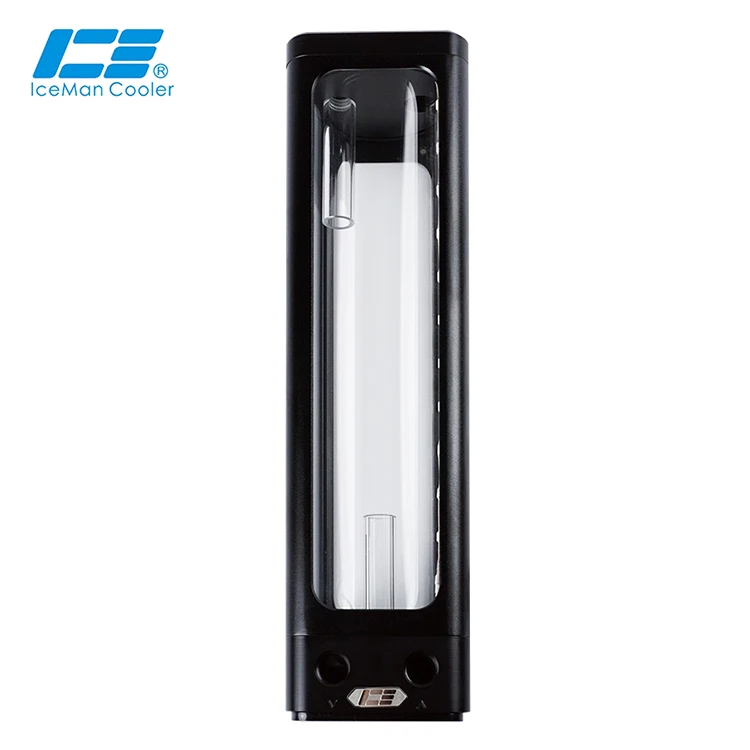 IceManCooler DX5 240 nero ARGB serbatoio combinato pompa D5, serbatoio acqua con staffa, 5V 3pin supporto AURA madre, DX5 240