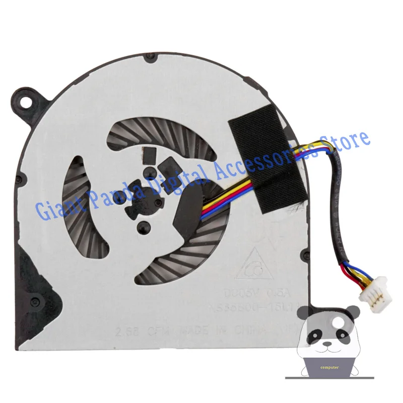 Охлаждающий вентилятор процессора 031TPT 31TPT для Dell Inspiron 13 5368 7375 7378 15 5568