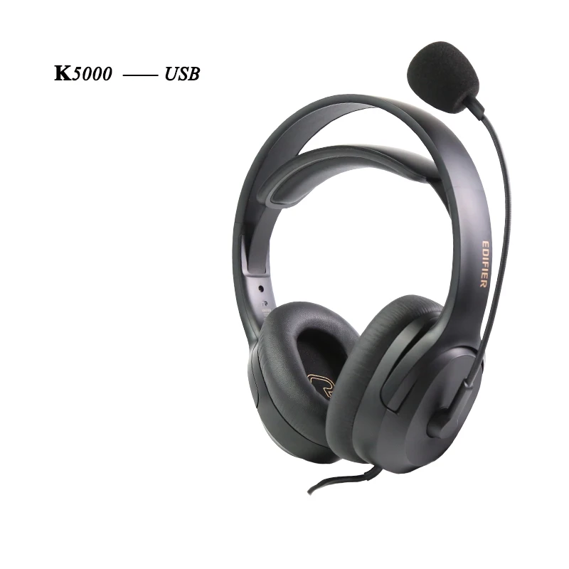 

edifier USB K5000 2.8m wired make in guangdong headset headphones