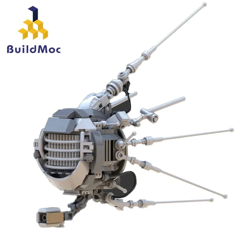 Творческая Классическая игра Аниме Eyebot робот технические глаза mr Handy Popualr строительные блоки Сборка игрушки для детей Подарки