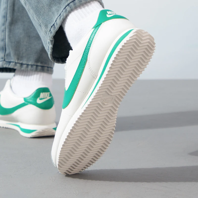 NIKE CORTEZ Мужская обувь Легкая классическая повседневная в клетку Дышащая модная