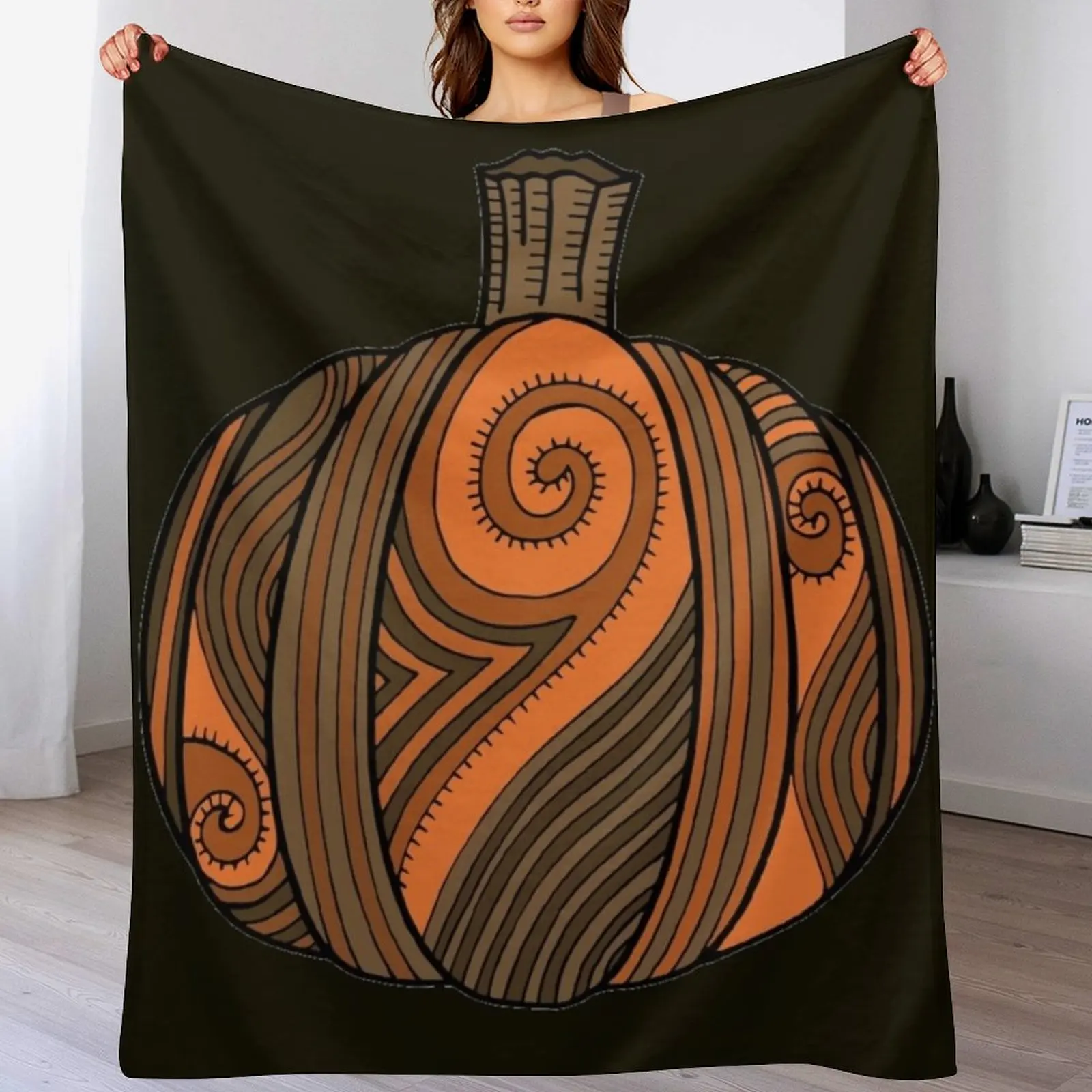 Осень для тыквы все что у меня было СПАЙС пледы дизайнеры детей одеяла и