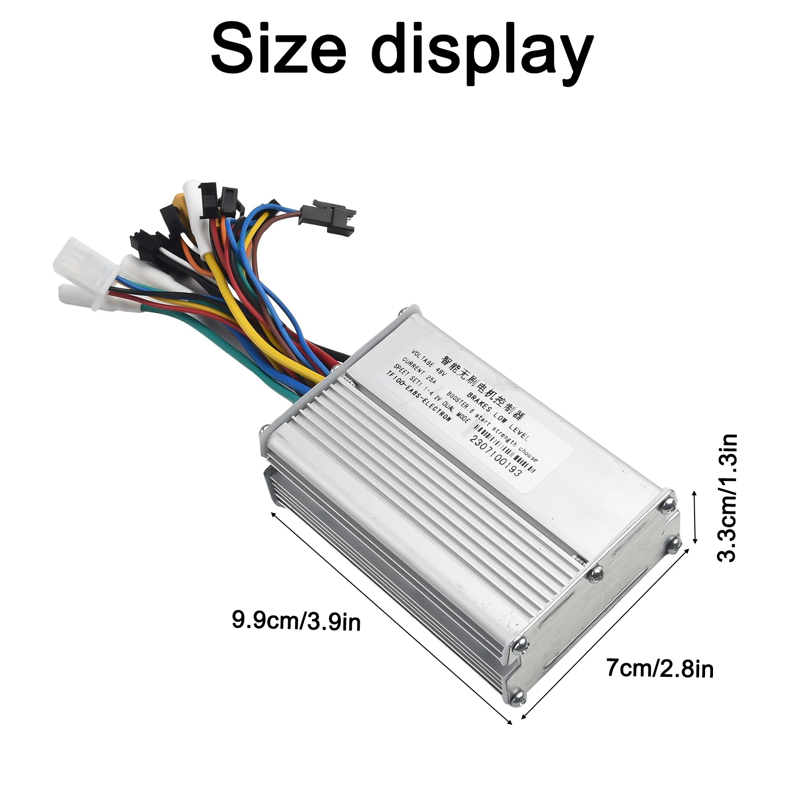 

E-Scooter Replacement Part 2023 New Motor Controller Brushless 6pin Cable Aluminum Alloy Plastic Electric Scooter