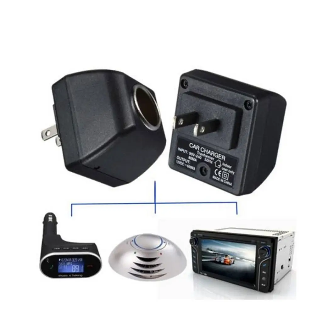 

Car Van Charger Power Adapter Cigarette Lighter Socket 240V To 12V
