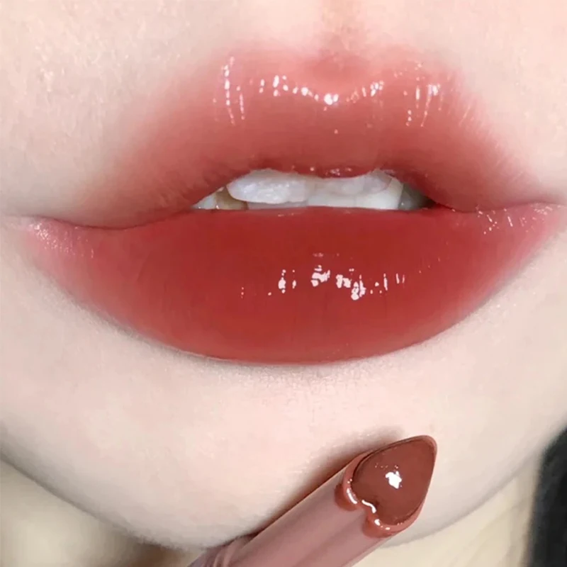 

Moisturizing Jelly Lipstick Pen Mirror Water-light Waterproof Lasting Solid Lipgloss Non-stick Cup Lip Tint Lip Makeup Cosmetics