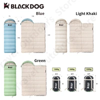naturehike black dog camping sleeping bag warm spliceable waterproof ultralight 4 season sleeping bag camping accessories