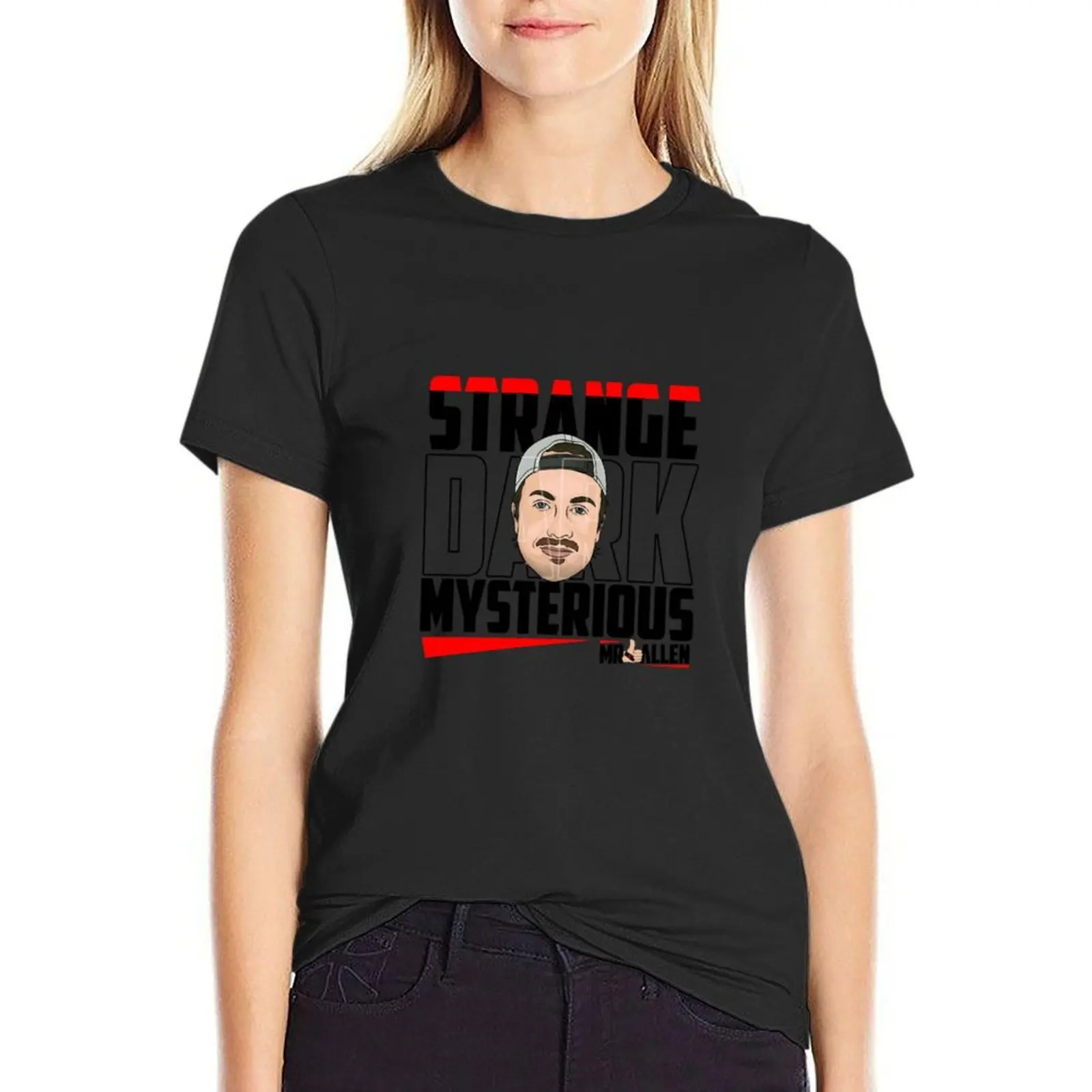 MrBallen Merch Mr Ballen странная темная таинственная футболка funnys спортивные Поклонники