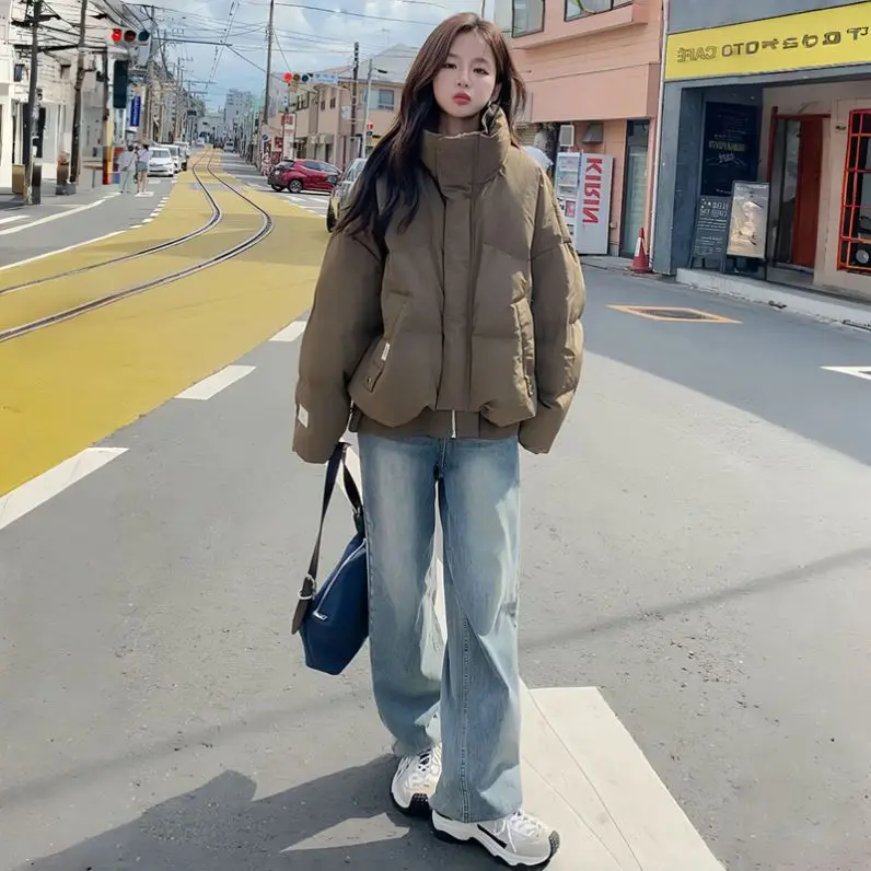 Winter Short down Jacket Cotton-padded Clothes Women 2024 Korean Sle Small Design Cotton-Padded Coat Loose Thickened Cotton...