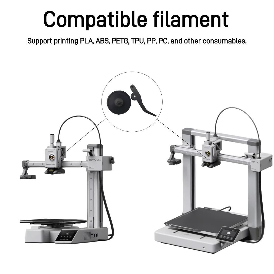 Модернизированная шестерня экструдера в сборе для Bambu Lab A1 экструзионной головки