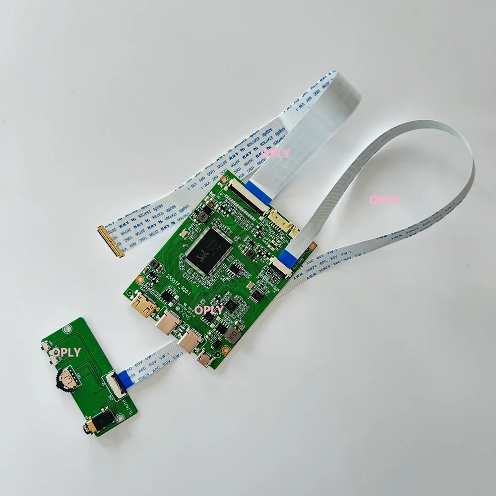 Плата контроллера EDP 2 TYPE C Mini HDMI-совместимая для B133HAT04.0 B133HAT04.1 B133HAT04.2 B133HAT04.3