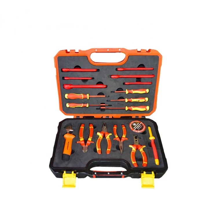 

Maxpower brand high quality 19PCS VDE 1000v Insulated Hand Tool Set CE60900