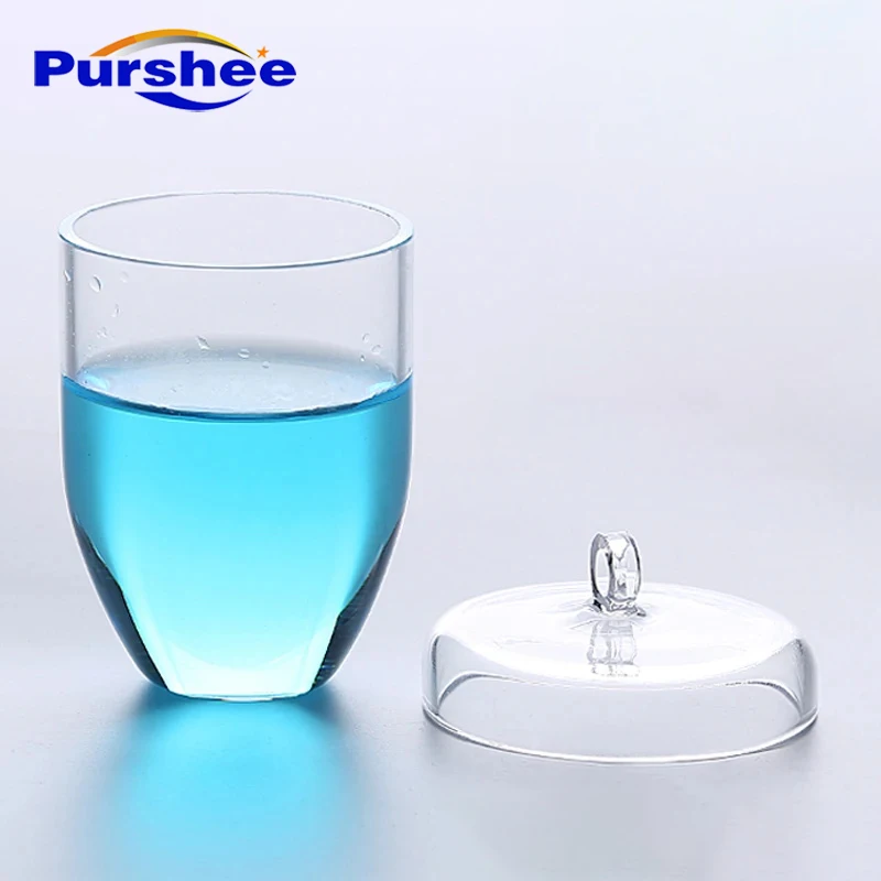 

кварцевый тигель (5мл-300мл) с крышкой