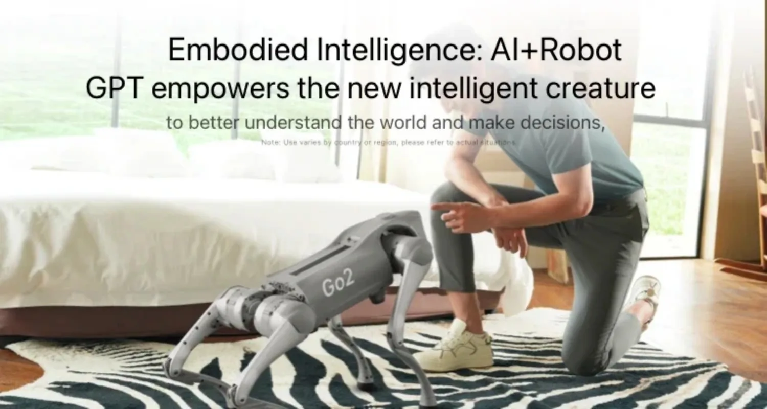 Unitree-Robot электронный Go2 с голосом GPT для собаки устройство inteligencia intetima компанию