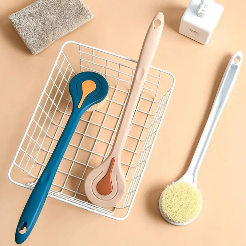 

Щетка с длинной ручкой для ванны, щетка для очищения тела для душа, Массажная щетка, щетка для ванной комнаты, скребок для тела для очистки, глубокой очистки