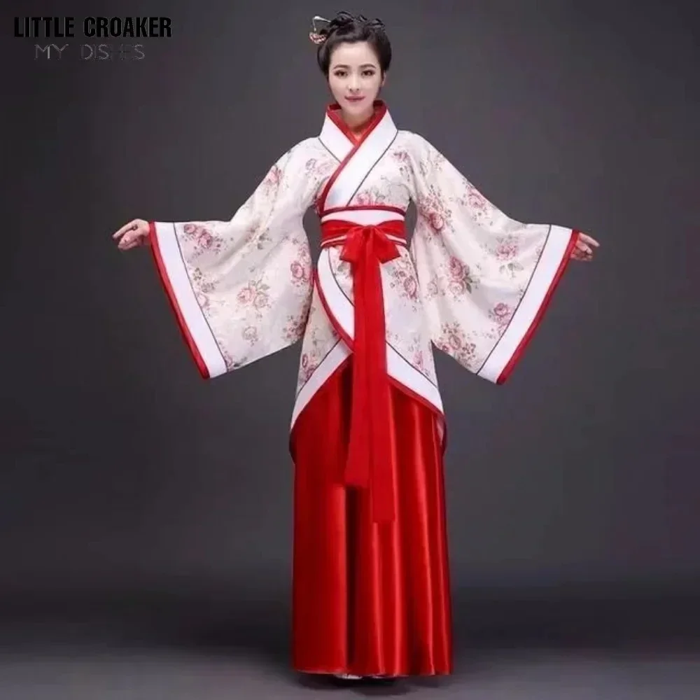 Nieuwe Aankomst Vrouwen Hanfu Jurk Hanbok китайский Танг династия представлений Косплей костум