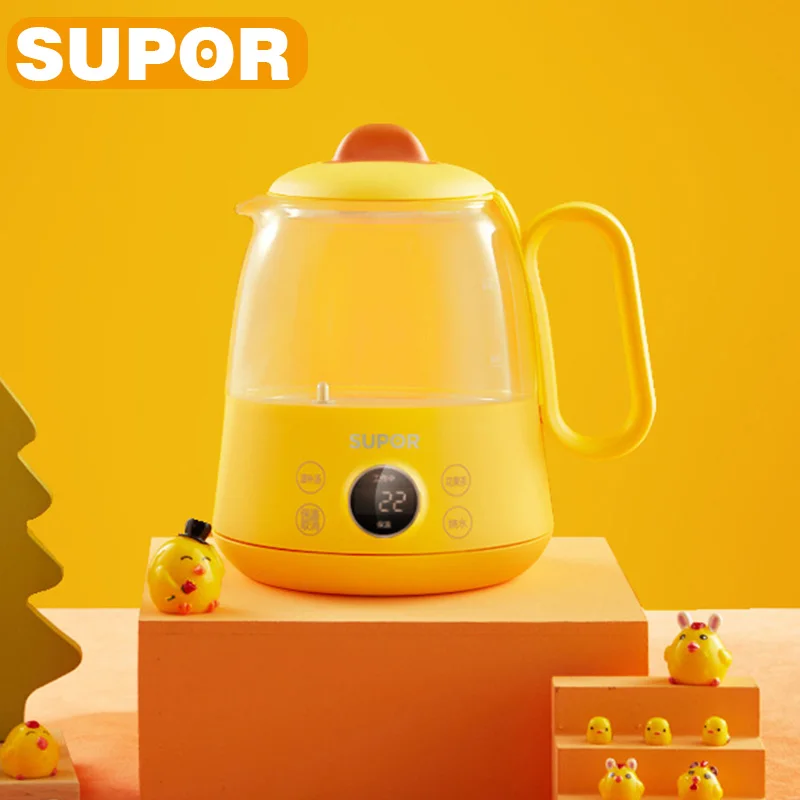 

SUPOR 0,6L Электрический чайник многофункциональный медицинский горшок портативные домашние деликатные кухонные приборы общежития ратуши