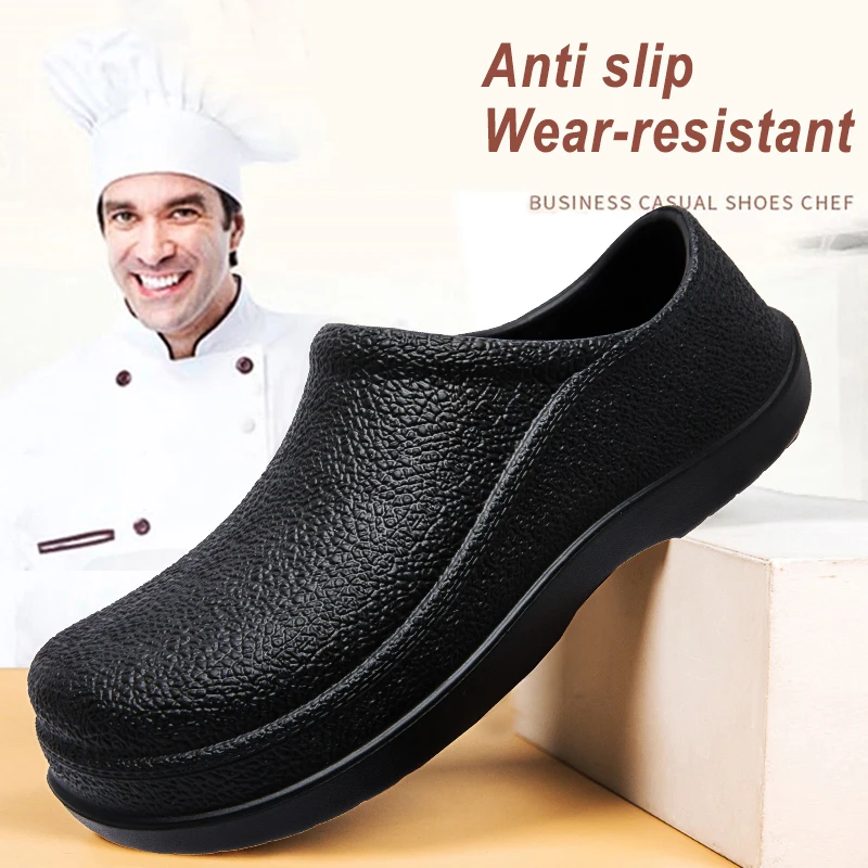 Повседневные Легкие рабочие ботинки шеф-повара всесезонные мужские