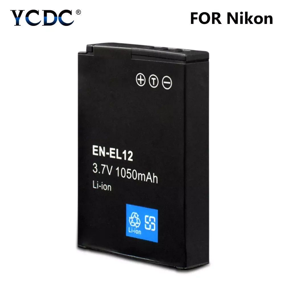 

NEW EN-EL12 Battery Compatible with Nikon Coolpix S610 / S610c / S710 / S620 / S630 / S8000 / S6000 / S640 / S70 / S1000pj