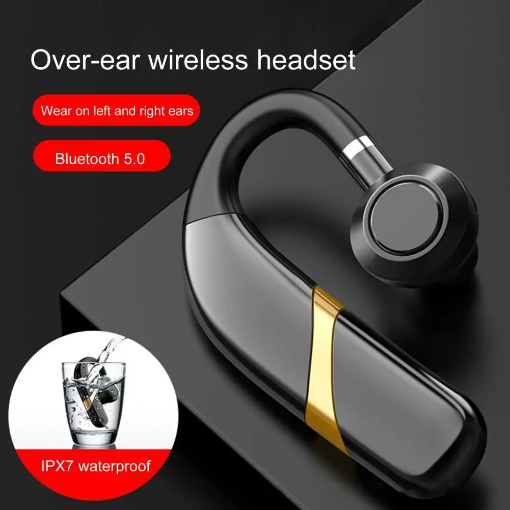 

Беспроводные наушники X9, 1 шт., с крючком для наушников, совместимы с Bluetooth, 5.0, с ушным крючком, водонепроницаемый беспроводной вкладыш IPX7, нау...