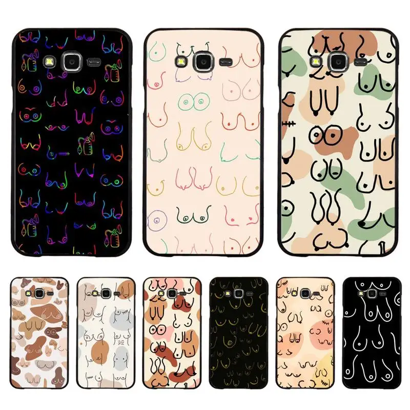

Boobs Art Print Phone Case For Redmi 8 9 10 pocoX3 pro for Samsung Note 10 20 for Huawei Mate 20 30 40 50 lite