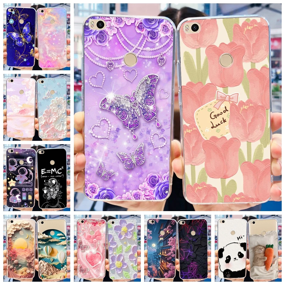 Чехол 6 44 дюйма для Xiaomi Mi Max 2 популярный мягкий прозрачный силиконовый чехол с