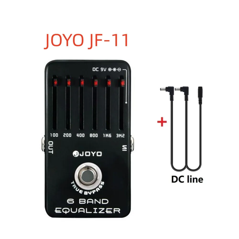 

JOYO JF-11 6 Band EQ Graphic Equalizer Guitar Effect Pedal True Bypass Electric Guitar Parts And Accessories