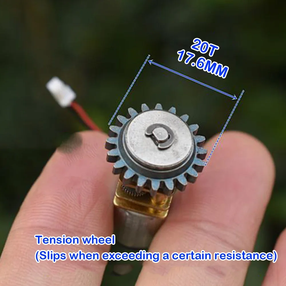 Двигатель Mabuchi N20 5 В постоянного тока 6 115 об/мин цельнометаллический