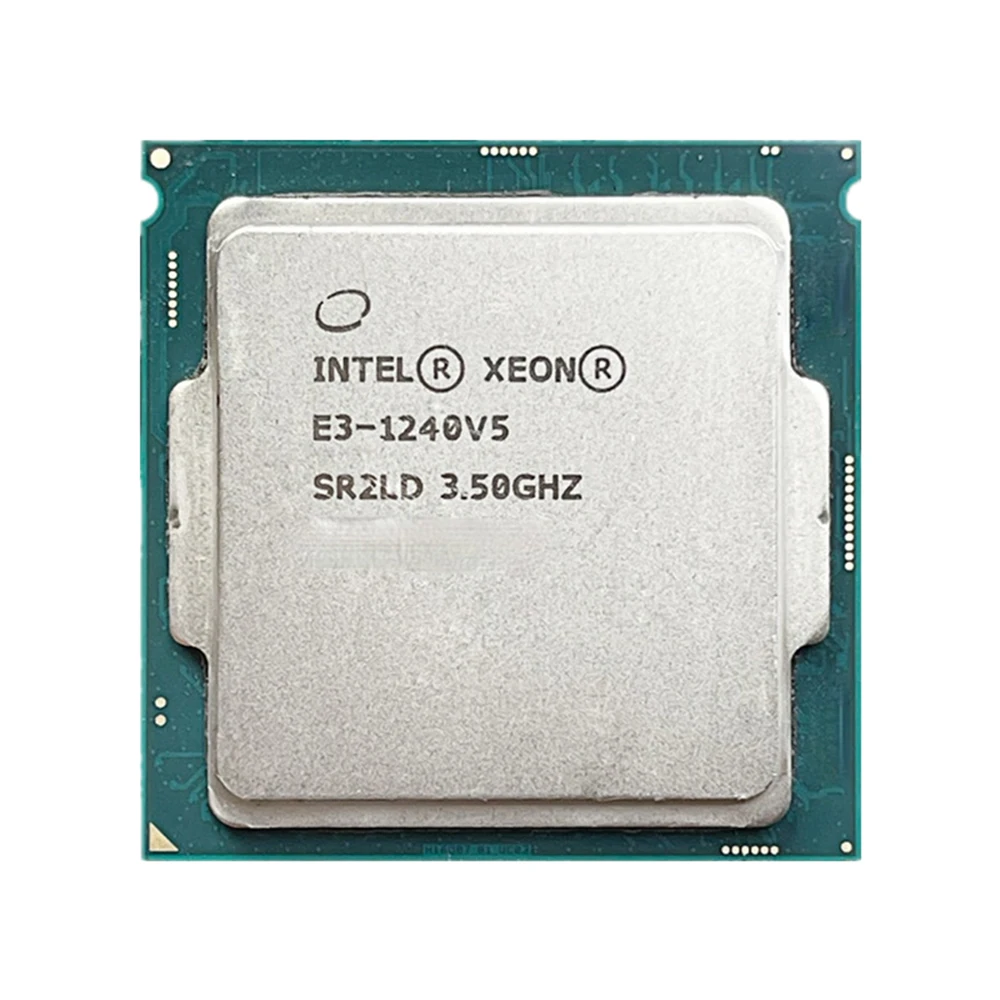 

E3-1240V5 Original Intel Xeon E3 1240 V5 3.50GHZ 1240V5 Quad-Core 8MB E3-1240 V5 LGA1151 14nm 80W free shipping