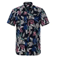 2022 floral mens hawaiian shirt summer short sleeve beach vacation shirts for men plus size quick dry 5xl tops tee shirt homme