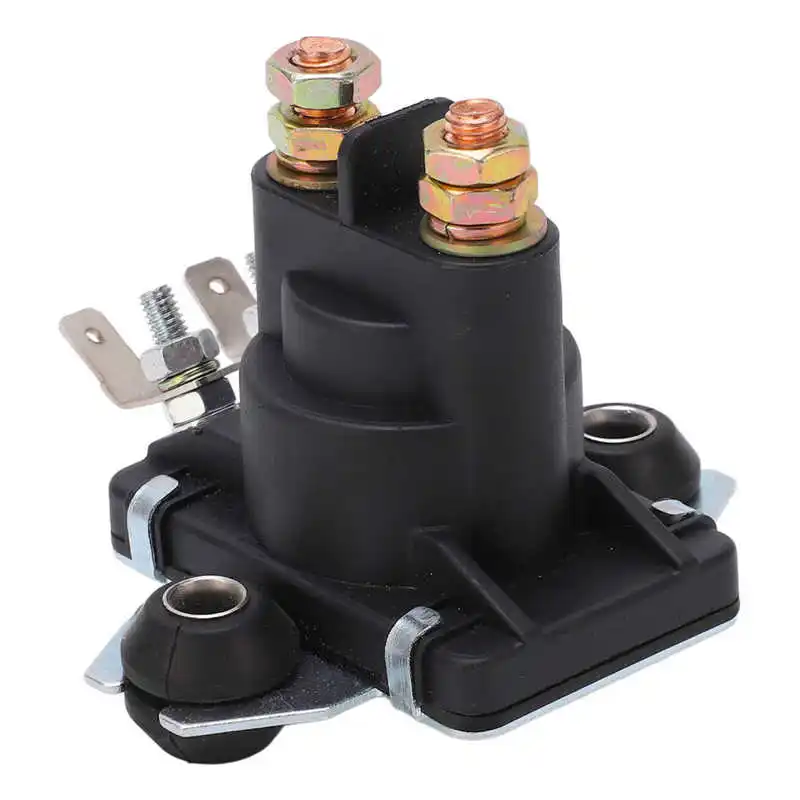 

Starter Solenoid Relay 4.8W Lawn Mower Relay 12V for Utility Vehicle