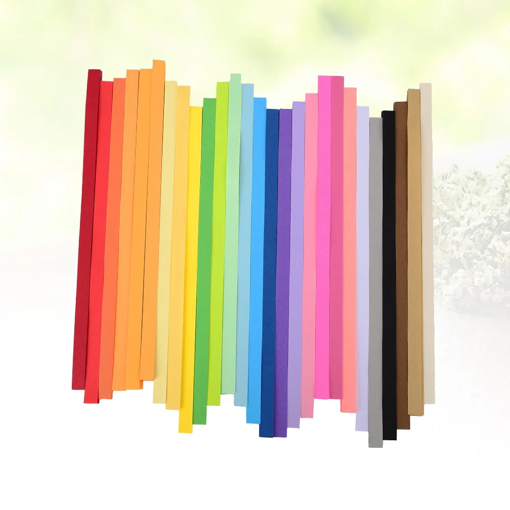 

Star Origami Paper Stars Lucky Folding Folded Pointed Mini Small Tiny Strip Diy Colorful Making