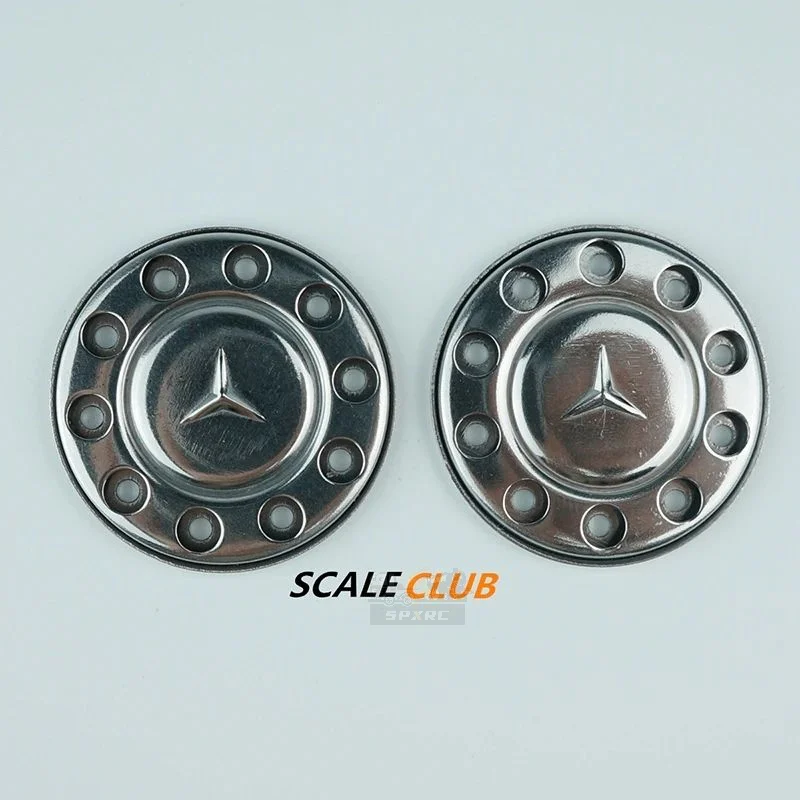 

1/14 Truck Metal Wheel Retainer For Tamiya Lesu Scania Man Actros Volvo Car Parts Rc Trailer Tipper