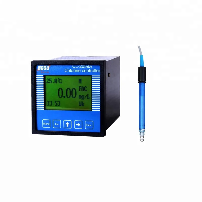 

CL-2059A Digital Online Residual Chlorine Analyzer For Swimming Pool