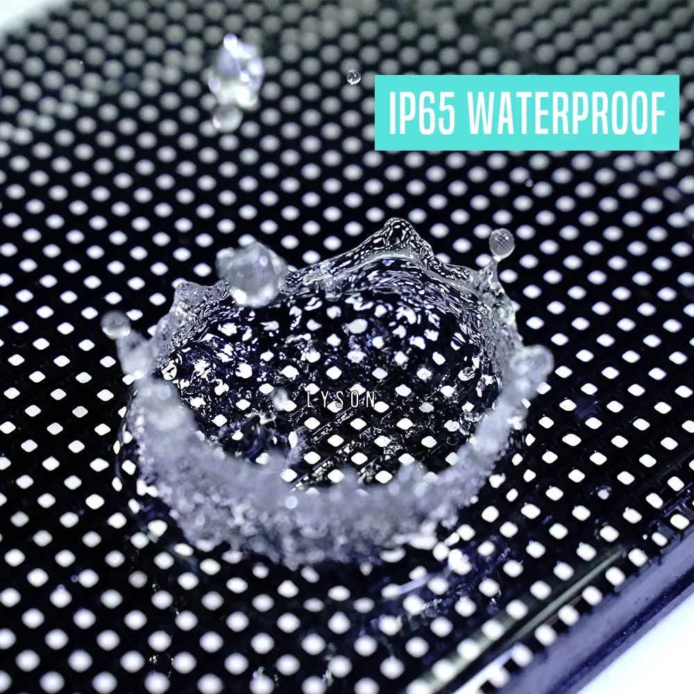 Фото 32x16 пикселей P10 Открытый SMD Полноцветный светодиодный модуль дисплея Высокая яркость RGB Видеопанель 1/2 сканирования №4