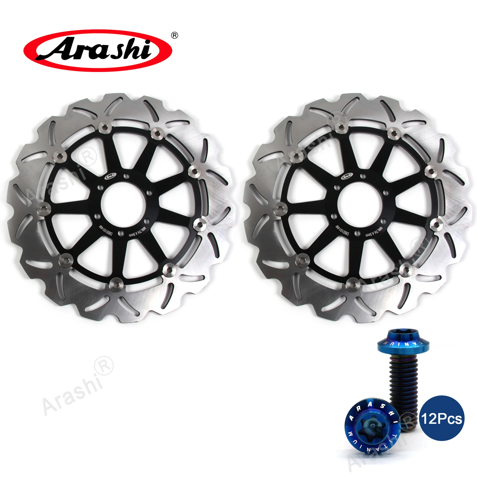 

ARASHI для APRILIA DORSODURO 750 2007-2018/завод DORSODURO 2010-2013 2011 CNC передние тормозные роторы для мотоцикла плавающий диск