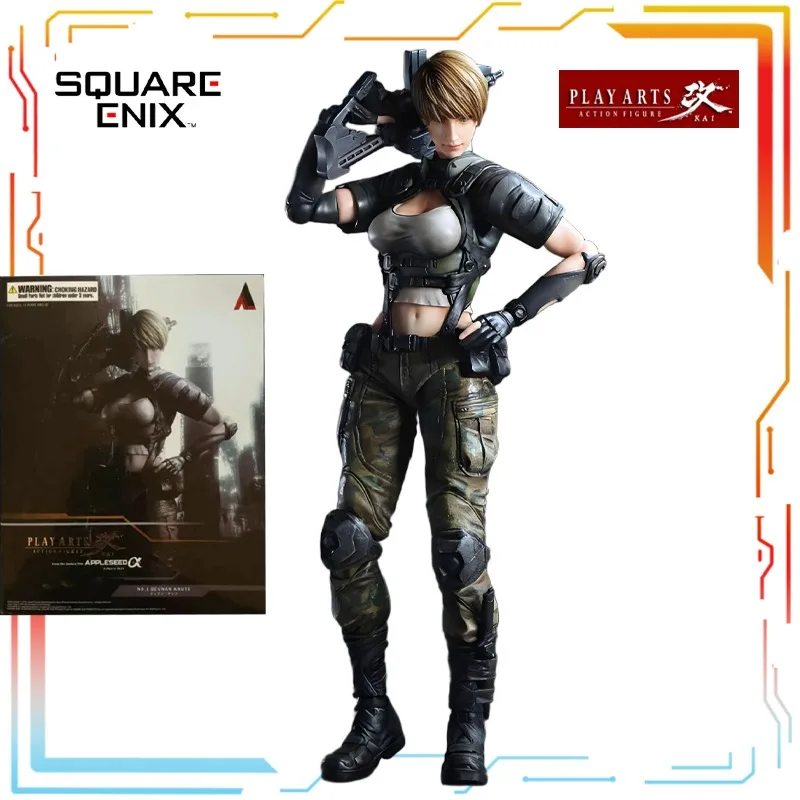 Фото SQUARE ENIX PLAY ARTS модифицированная Готовая подвижная кукла Apple Nuclear War Chronicles Аниме Фигурка Модель Игрушки Подарки для мальчиков №2