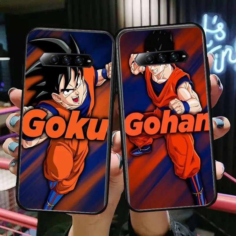 

Dragon ball goku gohan Phone Case For xiaomi redmi Black Shark 4 Pro 2 3 3s Cases Helo Black Cover Silicone Back Prett mini cove