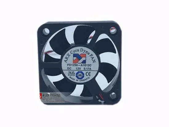 ARX FD1250-A1012C DC 12V 0.17A 50x50x15 мм 2-проводной Вентилятор охлаждения сервера