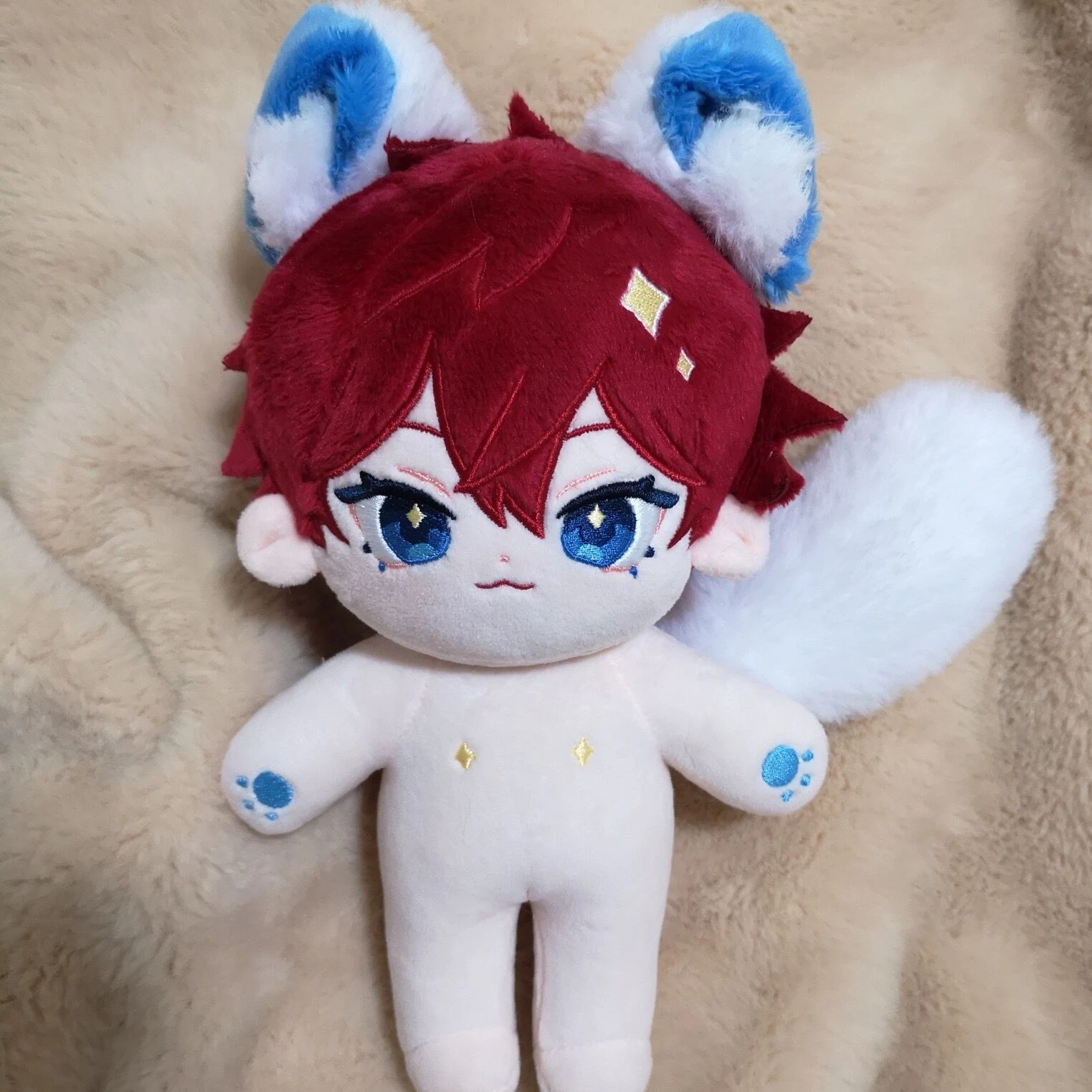 

Аниме ансамбль звезды Амаги ринн 20 см милые животные Хвост уха плюшевые куклы тело Косплей смены одежды игрушка Рождественский подарок